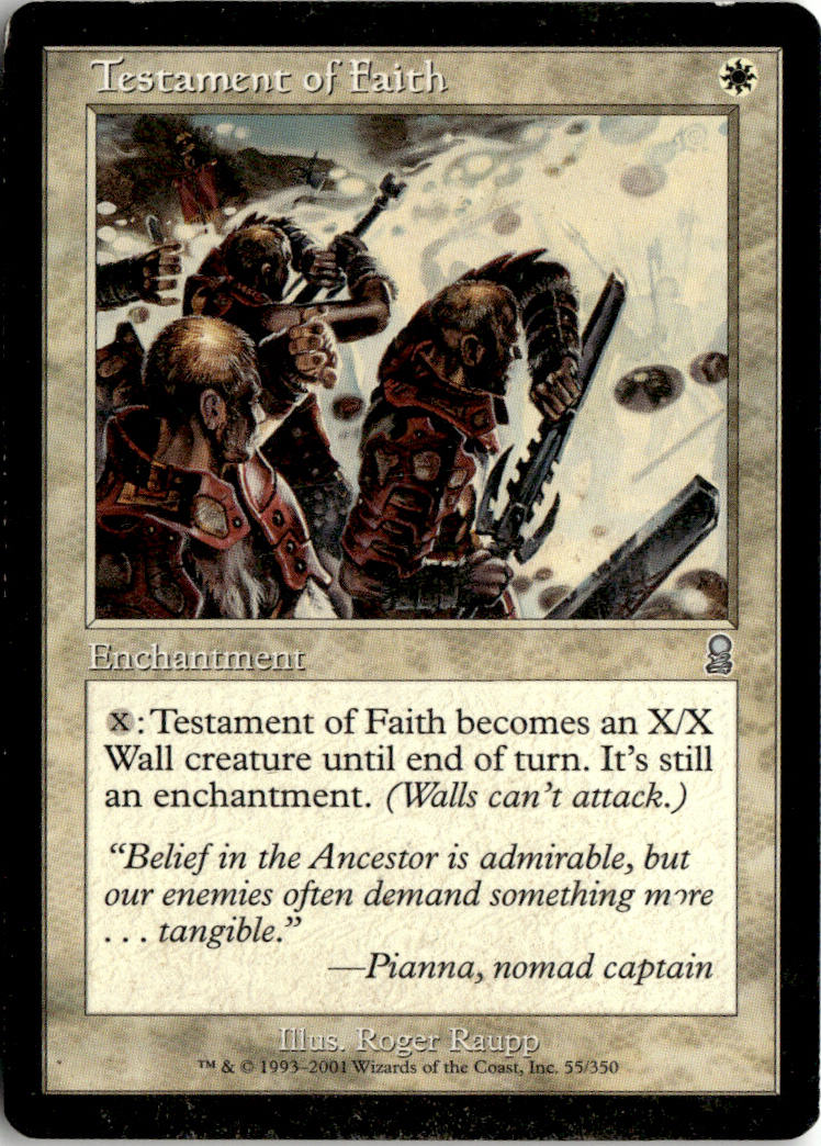 Testament of Faith - Odyssey #55 - Near Mint - Normal