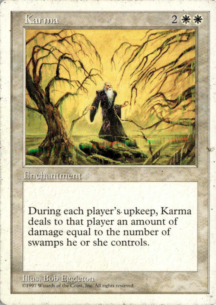 Karma - Fifth Edition #42 - Near Mint - Normal