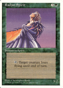 Radjan Spirit - Fourth Edition #266 - Near Mint - Normal