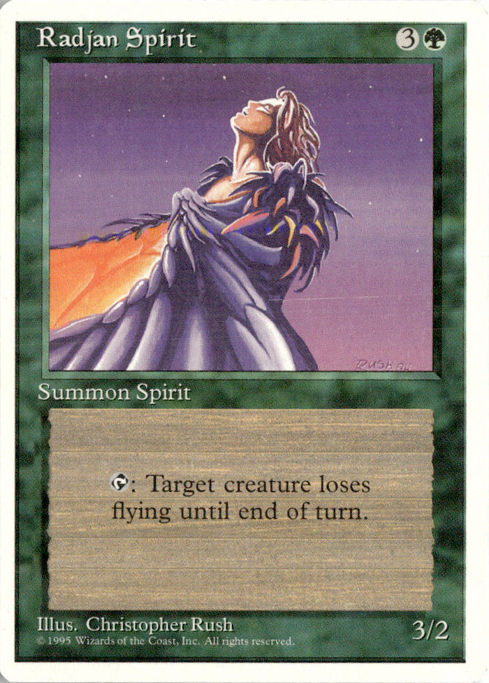 Radjan Spirit - Fourth Edition #266 - Near Mint - Normal
