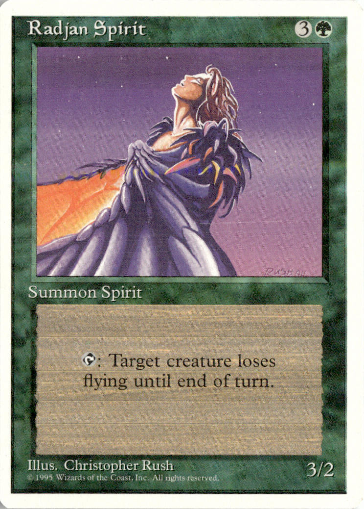 Radjan Spirit - Fourth Edition #266 - Near Mint - Normal