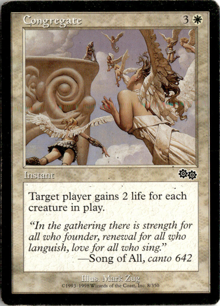 Congregate - Urza's Saga #8 - Near Mint - Normal