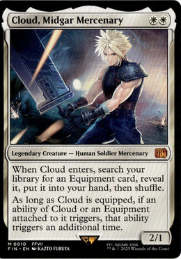 Cloud, Midgar Mercenary - Final Fantasy #10 - Near Mint - Normal
