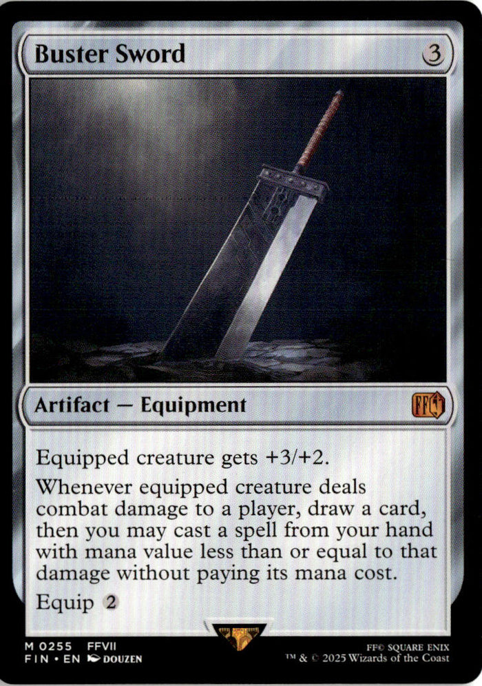 Buster Sword - Final Fantasy #255 - Near Mint - Normal