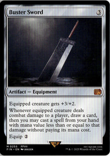 Buster Sword - Final Fantasy #255 - Near Mint - Normal