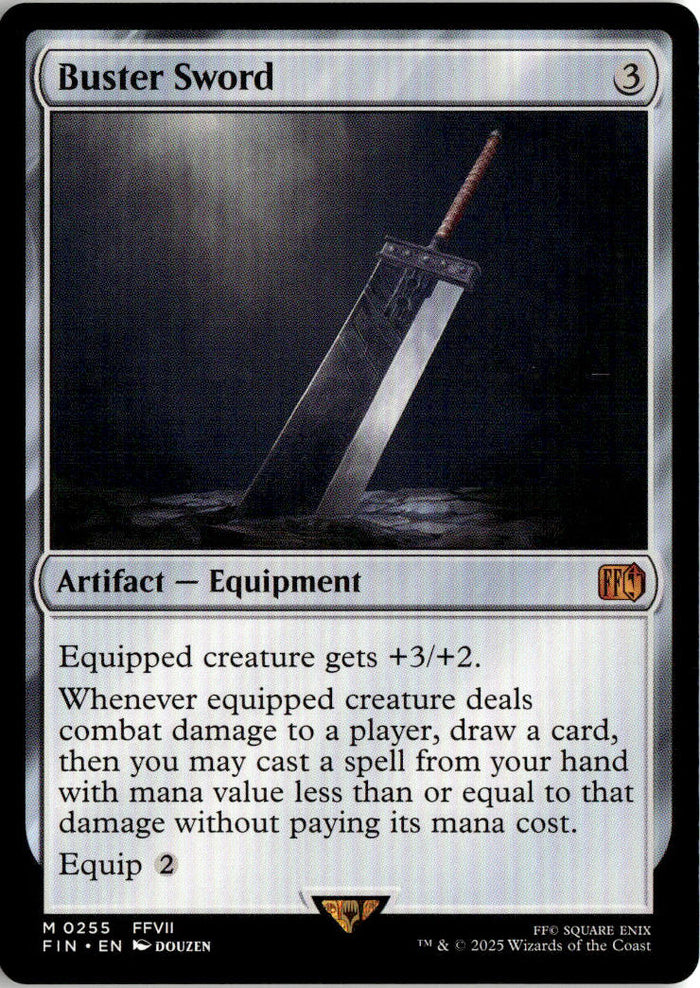 Buster Sword - Final Fantasy #255 - Near Mint - Normal