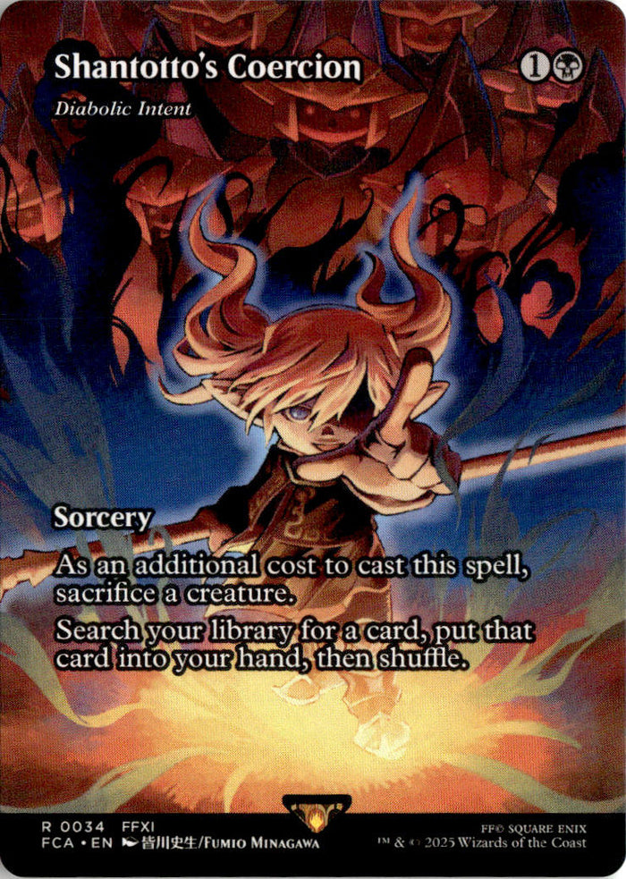 Diabolic Intent - Final Fantasy: Through the Ages #34 - Near Mint - Normal