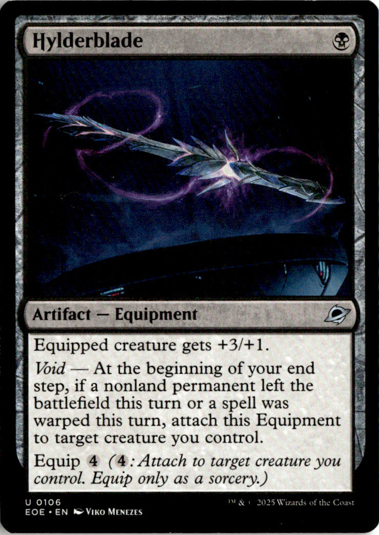 Hylderblade - Edge of Eternities #106 - Near Mint - Normal