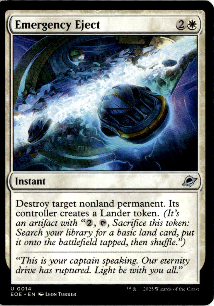 Emergency Eject - Edge of Eternities #14 - Near Mint - Normal
