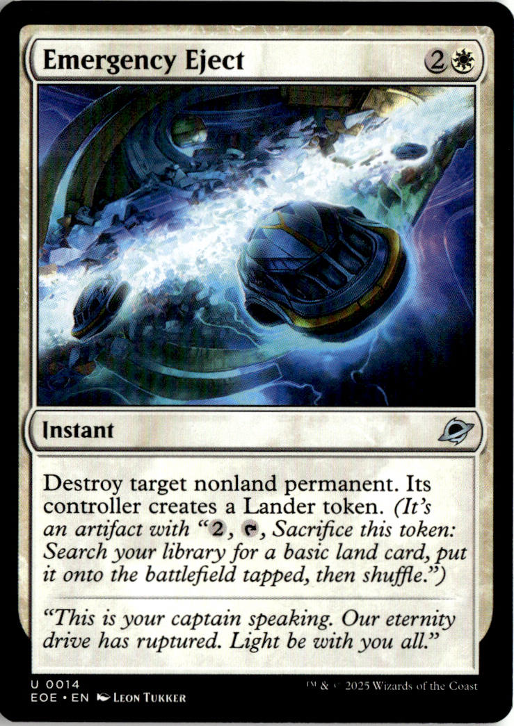 Emergency Eject - Edge of Eternities #14 - Near Mint - Normal
