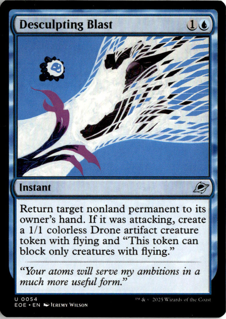 Desculpting Blast - Edge of Eternities #54 - Near Mint - Normal