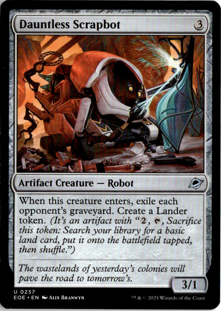 Dauntless Scrapbot - Edge of Eternities #237 - Near Mint - Normal