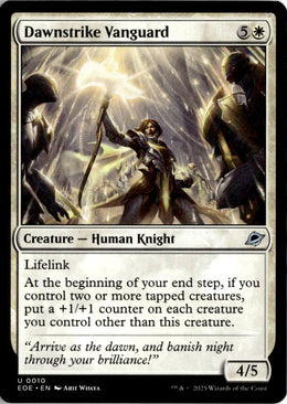 Dawnstrike Vanguard - Edge of Eternities #10 - Near Mint - Normal