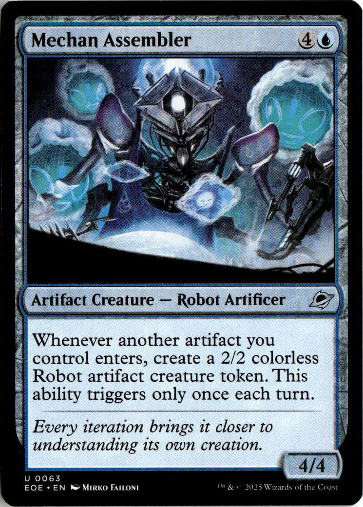 Mechan Assembler - Edge of Eternities #63 - Near Mint - Normal