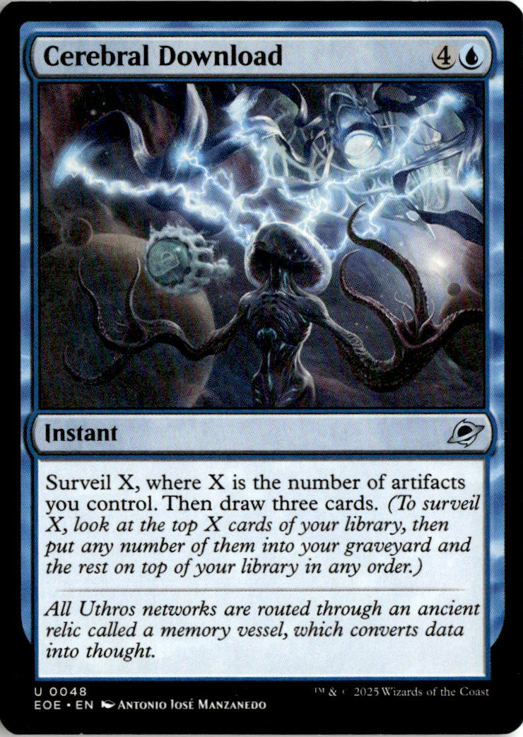 Cerebral Download - Edge of Eternities #48 - Near Mint - Normal