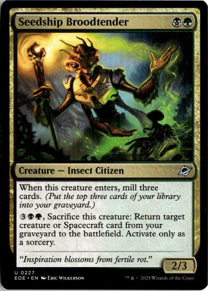 Seedship Broodtender - Edge of Eternities #227 - Near Mint - Normal