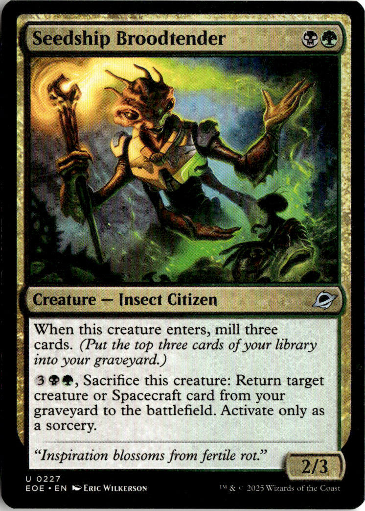 Seedship Broodtender - Edge of Eternities #227 - Near Mint - Normal