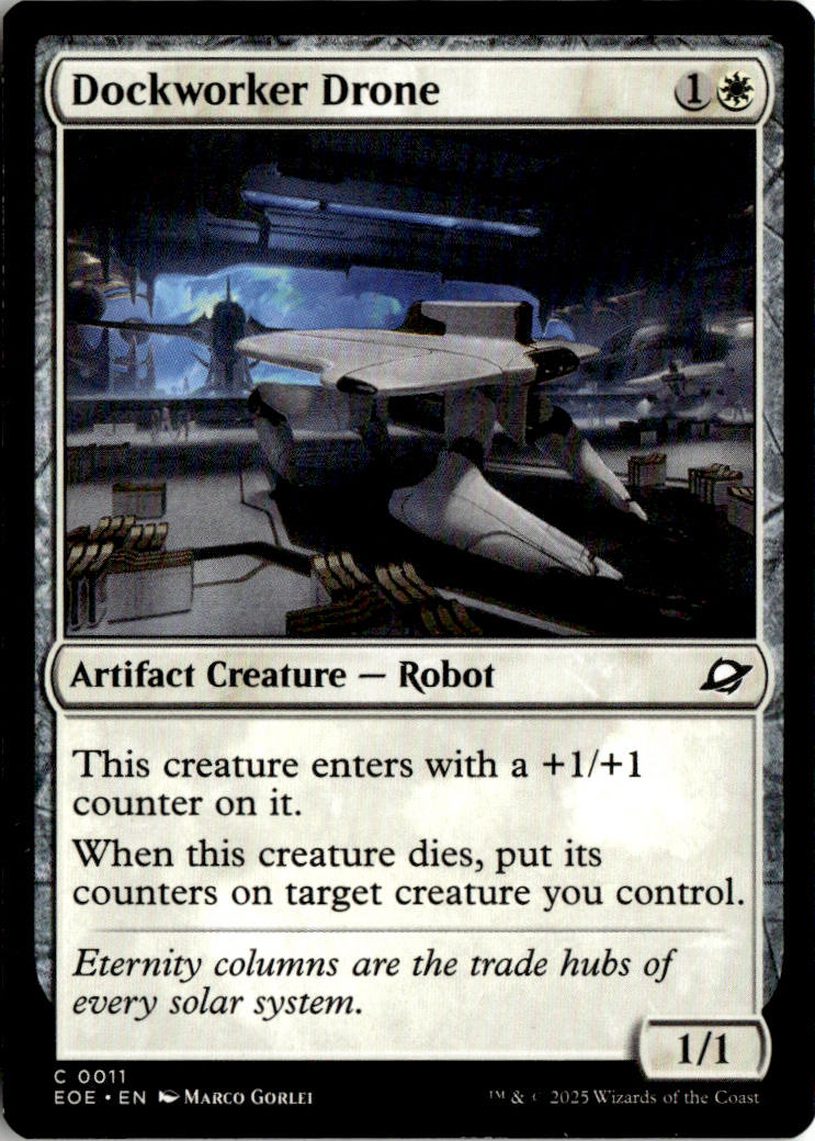 Dockworker Drone - Edge of Eternities #11 - Near Mint - Normal
