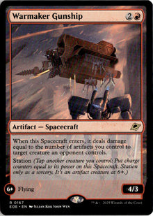 Warmaker Gunship - Edge of Eternities #167 - Near Mint - Normal