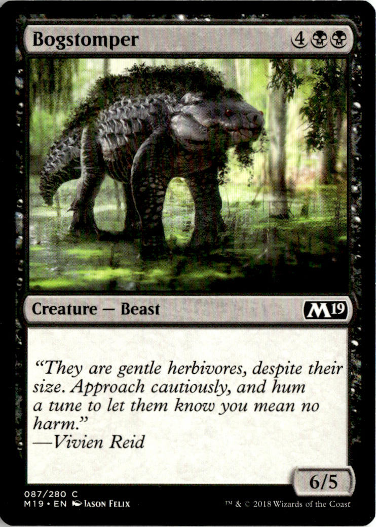 Bogstomper - Core Set 2019 #87 - Near Mint - Normal