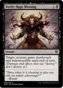 Battle-Rage Blessing - Dominaria United #80 - Near Mint - Normal