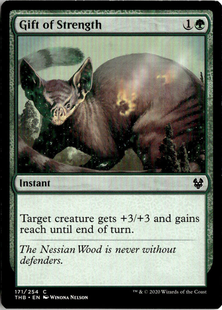 Gift of Strength - Theros Beyond Death #171 - Near Mint - Normal