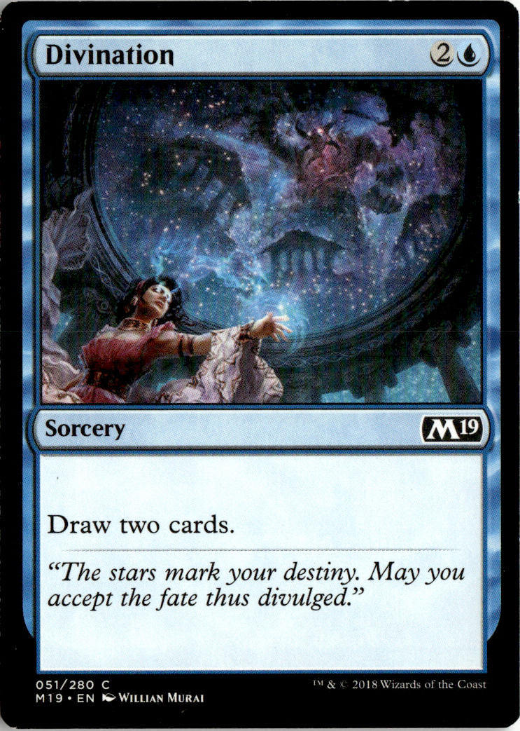 Divination - Core Set 2019 #51 - Near Mint - Normal