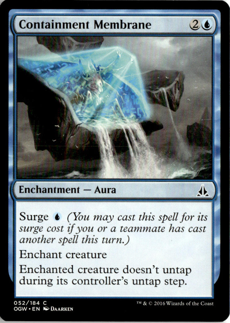 Containment Membrane - Oath of the Gatewatch #52 - Near Mint - Normal