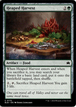 Heaped Harvest - Bloomburrow #175 - Near Mint - Normal