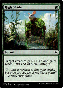 High Stride - Bloomburrow #176 - Near Mint - Normal