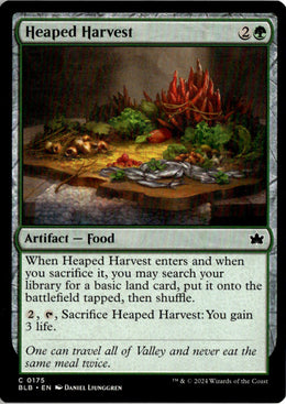 Heaped Harvest - Bloomburrow #175 - Near Mint - Normal