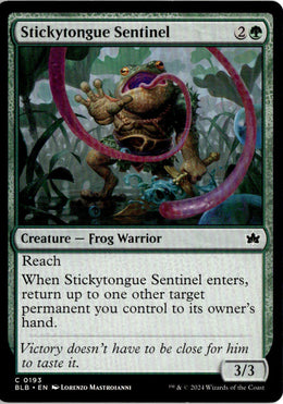 Stickytongue Sentinel - Bloomburrow #193 - Near Mint - Normal