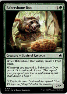 Bakersbane Duo - Bloomburrow #163 - Near Mint - Normal