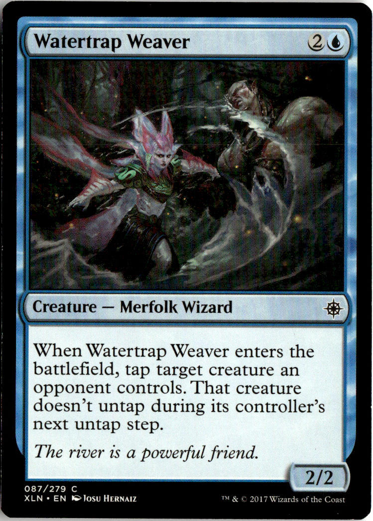 Watertrap Weaver - Ixalan #87 - Near Mint - Normal