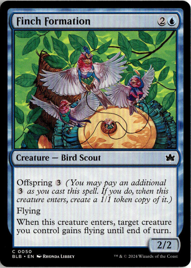 Finch Formation - Bloomburrow #50 - Near Mint - Normal