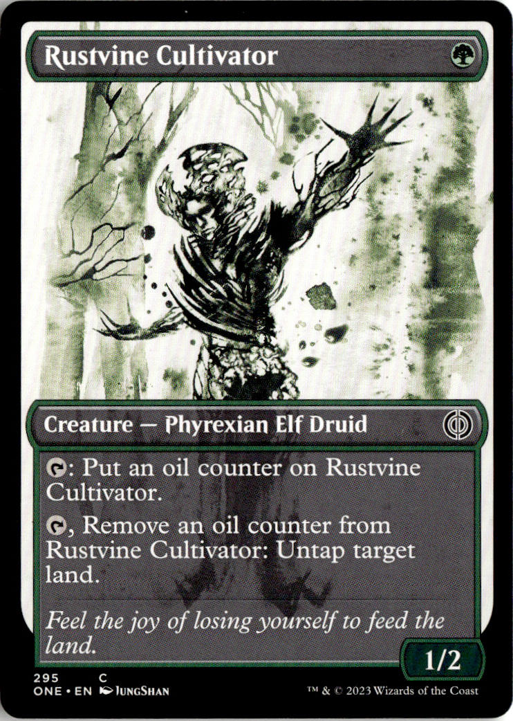 Rustvine Cultivator - Phyrexia: All Will Be One #295 - Near Mint - Normal