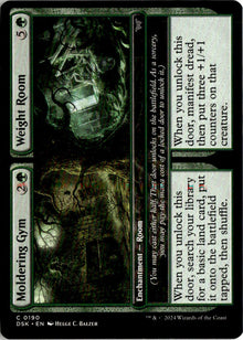 Moldering Gym // Weight Room - Duskmourn: House of Horror #190 - Near Mint - Normal
