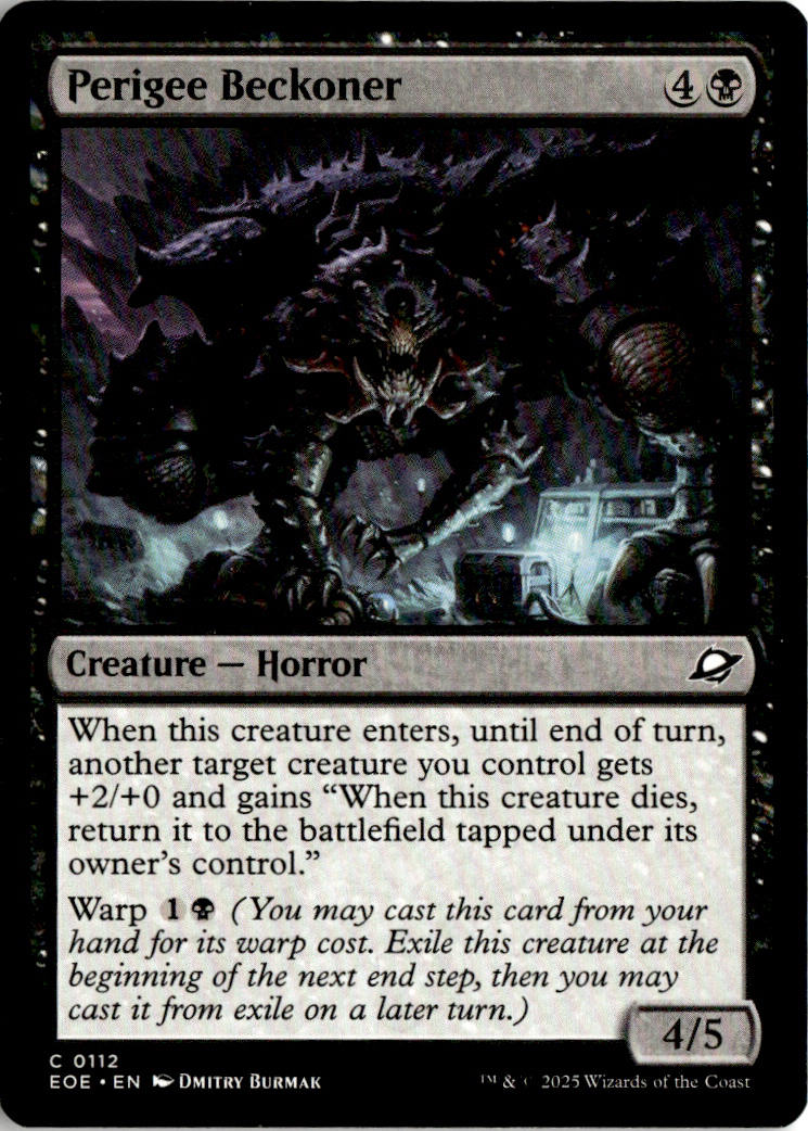 Perigee Beckoner - Edge of Eternities #112 - Near Mint - Normal