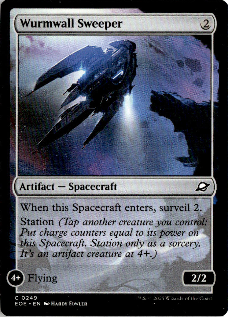 Wurmwall Sweeper - Edge of Eternities #249 - Near Mint - Normal