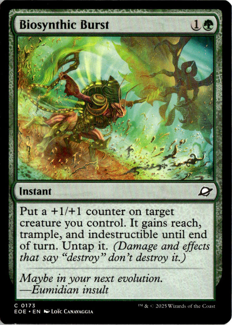 Biosynthic Burst - Edge of Eternities #173 - Near Mint - Normal