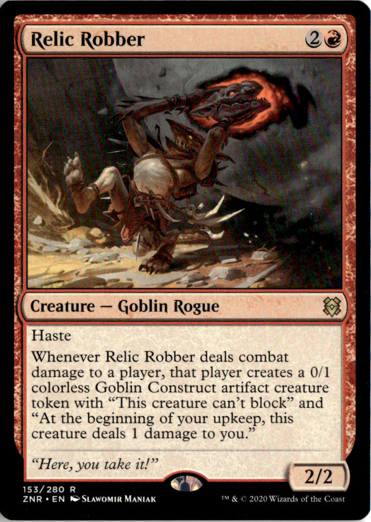 Relic Robber - Zendikar Rising #153 - Near Mint - Normal