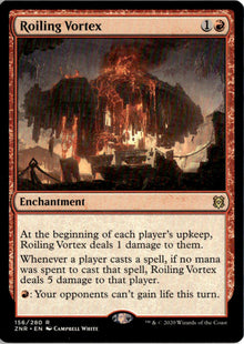 Roiling Vortex - Zendikar Rising #156 - Near Mint - Normal