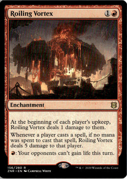 Roiling Vortex - Zendikar Rising #156 - Near Mint - Normal