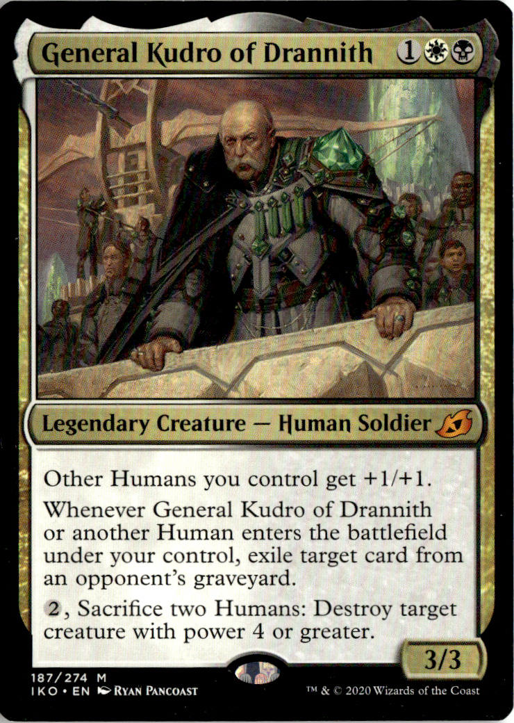 General Kudro of Drannith - Ikoria: Lair of Behemoths #187 - Near Mint - Normal