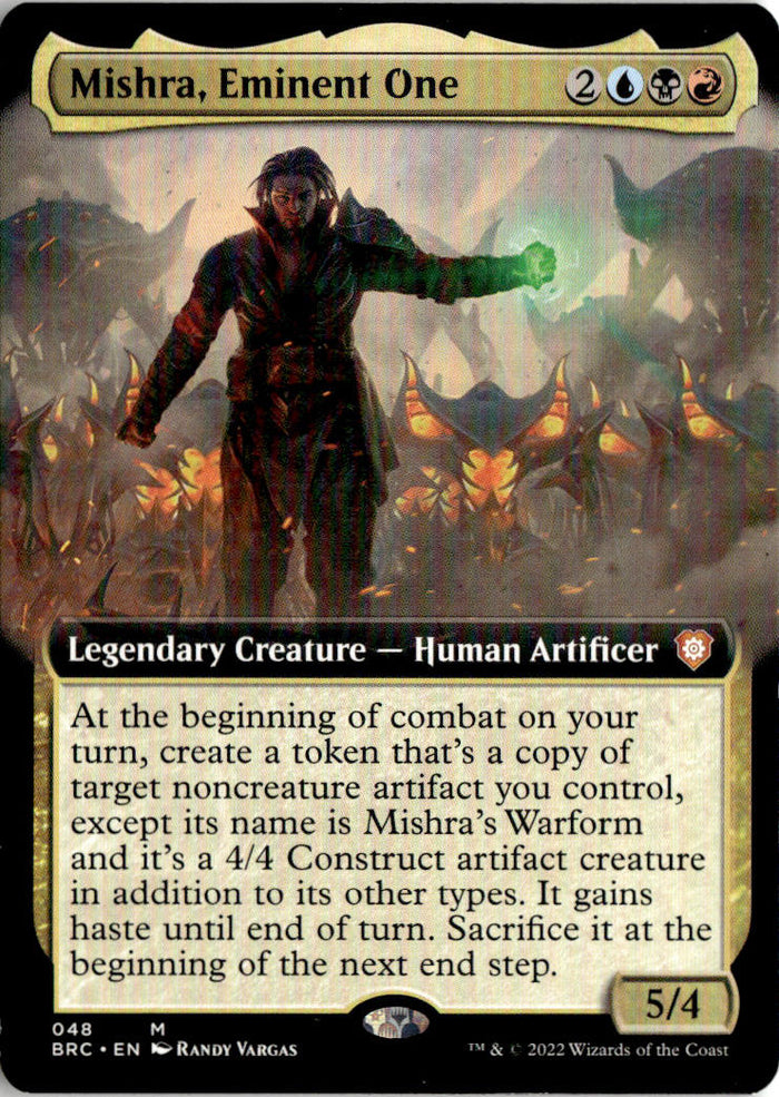Mishra, Eminent One - The Brothers' War Commander #48 - Near Mint - Normal