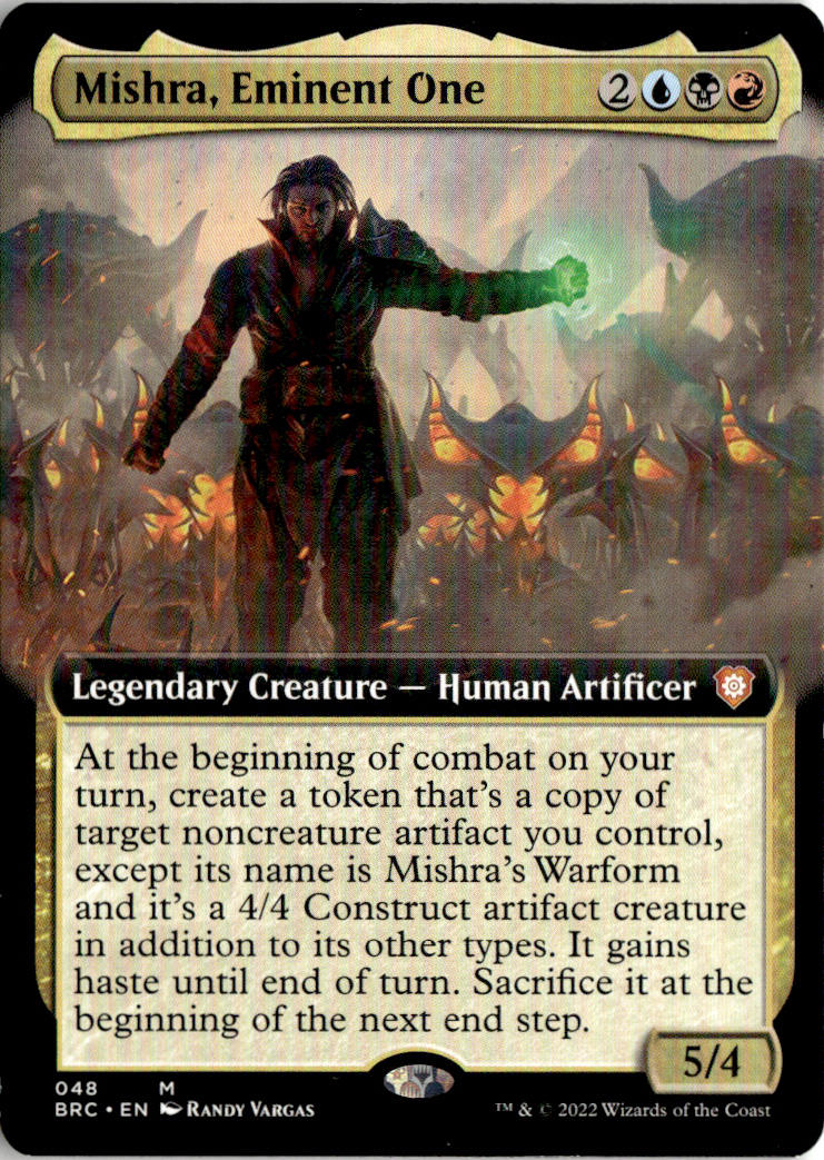 Mishra, Eminent One - The Brothers' War Commander #48 - Near Mint - Normal