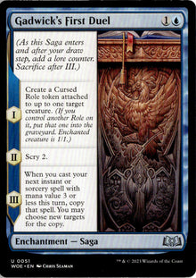 Gadwick's First Duel - Wilds of Eldraine #51 - Near Mint - Normal