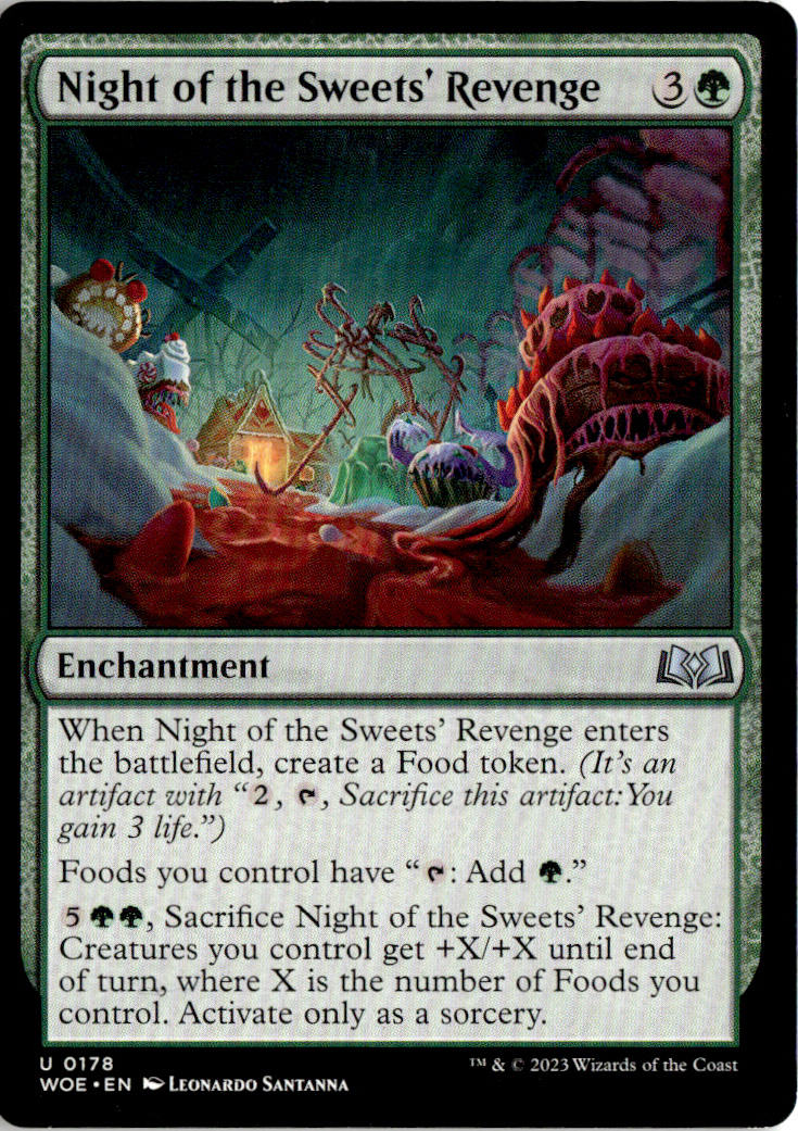 Night of the Sweets' Revenge - Wilds of Eldraine #178 - Near Mint - Normal