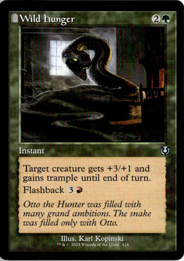 Wild Hunger #424 Non-Foil