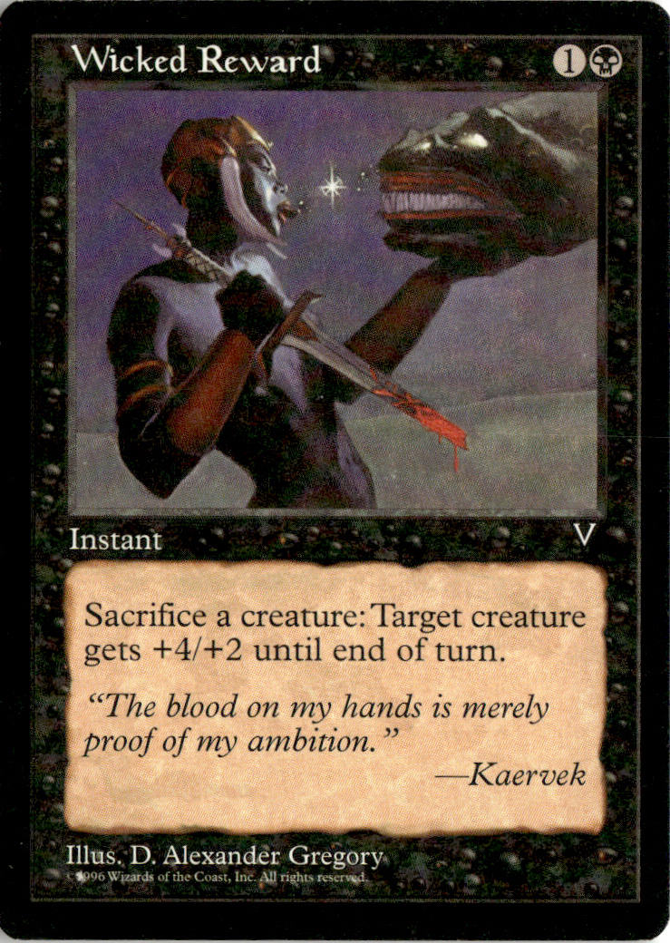 Wicked Reward - Visions #75 - Near Mint - Normal